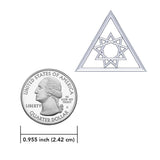 The Secret Symbol Completion Sterling Silver Pendant TPD443