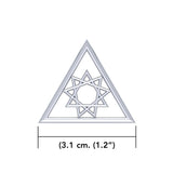 The Secret Symbol Completion Sterling Silver Pendant TPD443