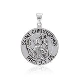 Saint Christopher Silver Pendant TPD4563 - Jewelry