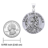 Saint Christopher Silver Pendant TPD4563 - Jewelry