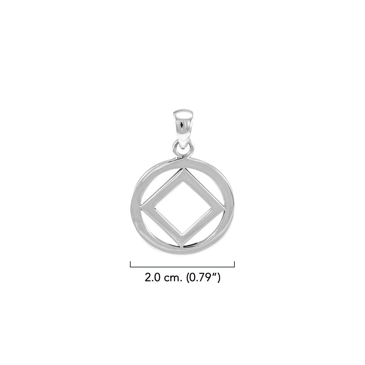 NA Symbol Sterling Silver Pendant TPD4704