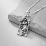 Brigid Ashwood  Knight of the Templar Sterling Silver Pendant