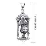 Brigid Ashwood  Knight of the Templar Sterling Silver Pendant