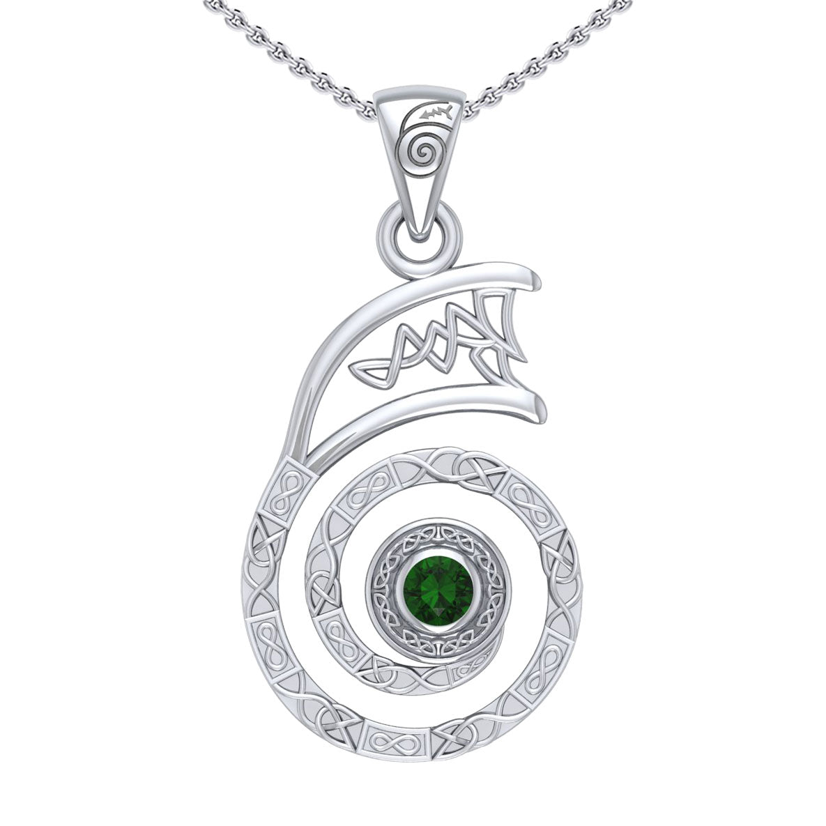 The Reiki Dai Ko Myo Sterling Silver Pendant with Gemstone TPD4924
