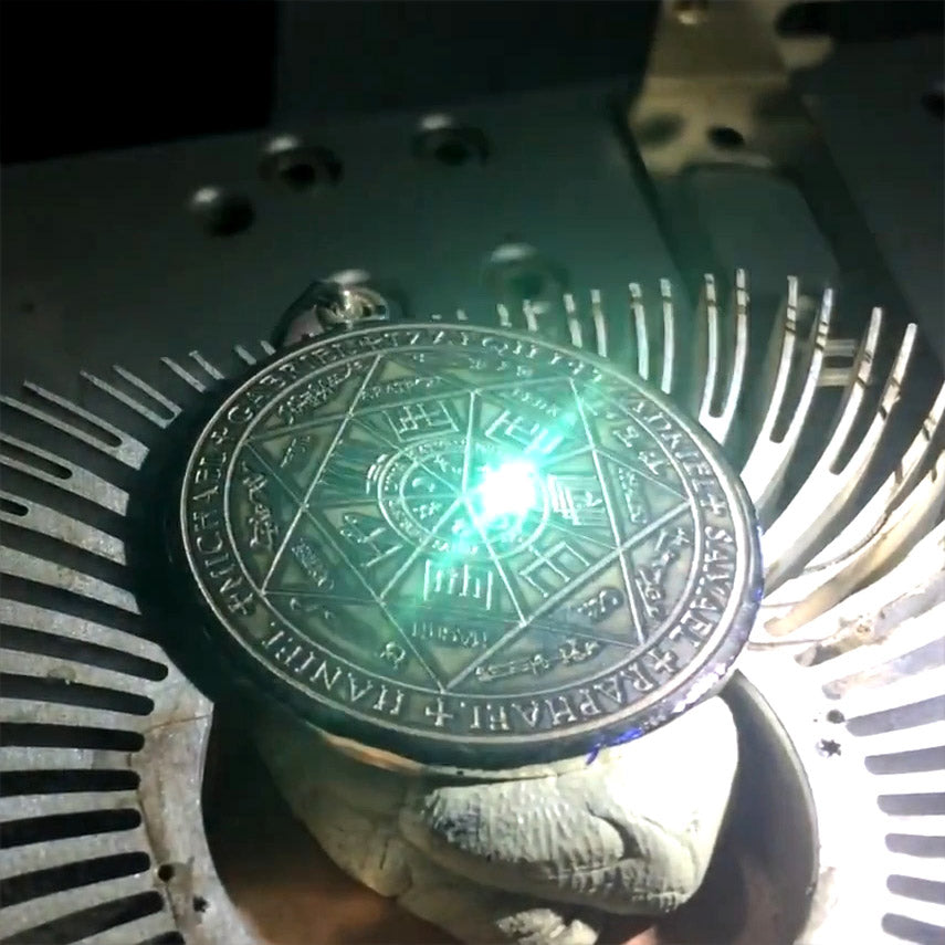 Experience Divine Guidance: The Seven Archangels Sterling Silver Pendant - TPD5154 | Embrace Heavenly Protection and Spiritual Connection