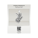 Flying Dragon Sterling Silver Pendant TPD5605