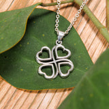 Four Hearts Silver Pendant TPD5655 - Jewelry