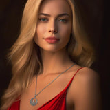 Rise with Resilience: Celtic Phoenix Sterling Silver Pendant with Gemstone TPD5719 | Embrace the Rebirth of Your Spirit - Jewelry