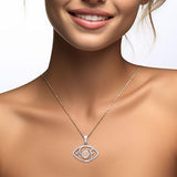 The Peter Stone Eye of God Silver Pendant with Gem TPD6177 - Jewelry