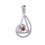 Peter Stone Golden Ratio Silver Pendant with Gemstone TPD6178 - Jewelry