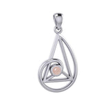 Peter Stone Golden Ratio Silver Pendant with Gemstone TPD6178 - Jewelry