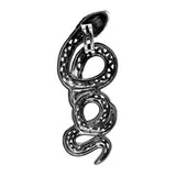 Celtic Snake Sterling Silver Pendant A Symbol of Transformation and Wisdom TPD6395