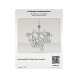 Cimaruta Witch Sterling Silver Pendant TPD6447