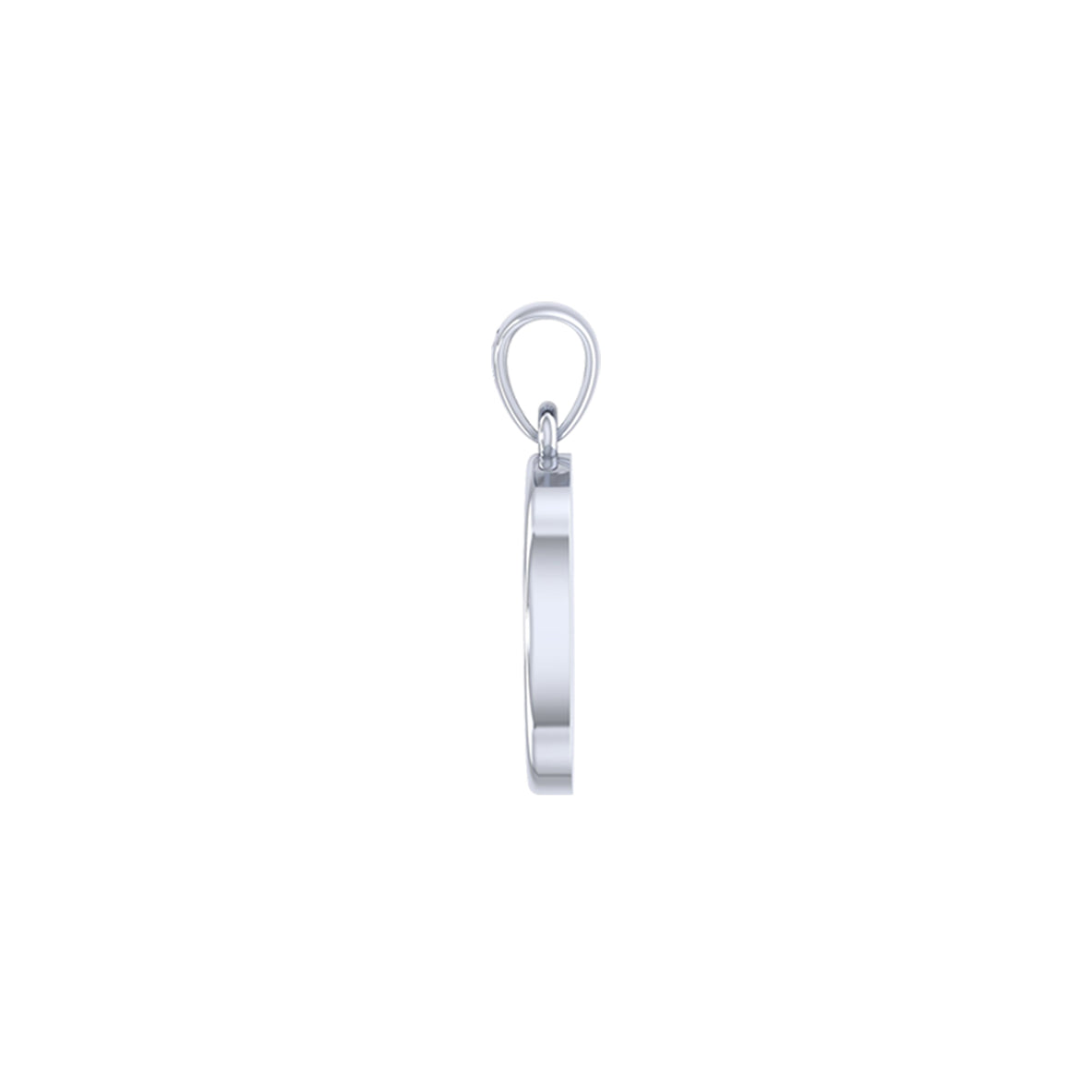 Harm None with Peace Symbols in Yin Yang Sterling Silver Pendant TPD6455