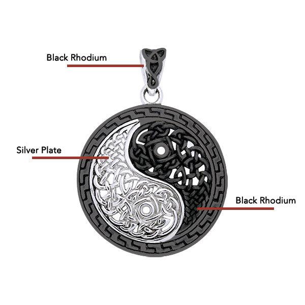 Celtic Yin Yang Pendant TPD985 - Jewelry