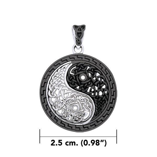 Celtic Yin Yang Pendant TPD985 - Jewelry