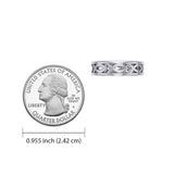 Silver Ichthus Jesus Christian Fish Ring TR1036 - Jewelry