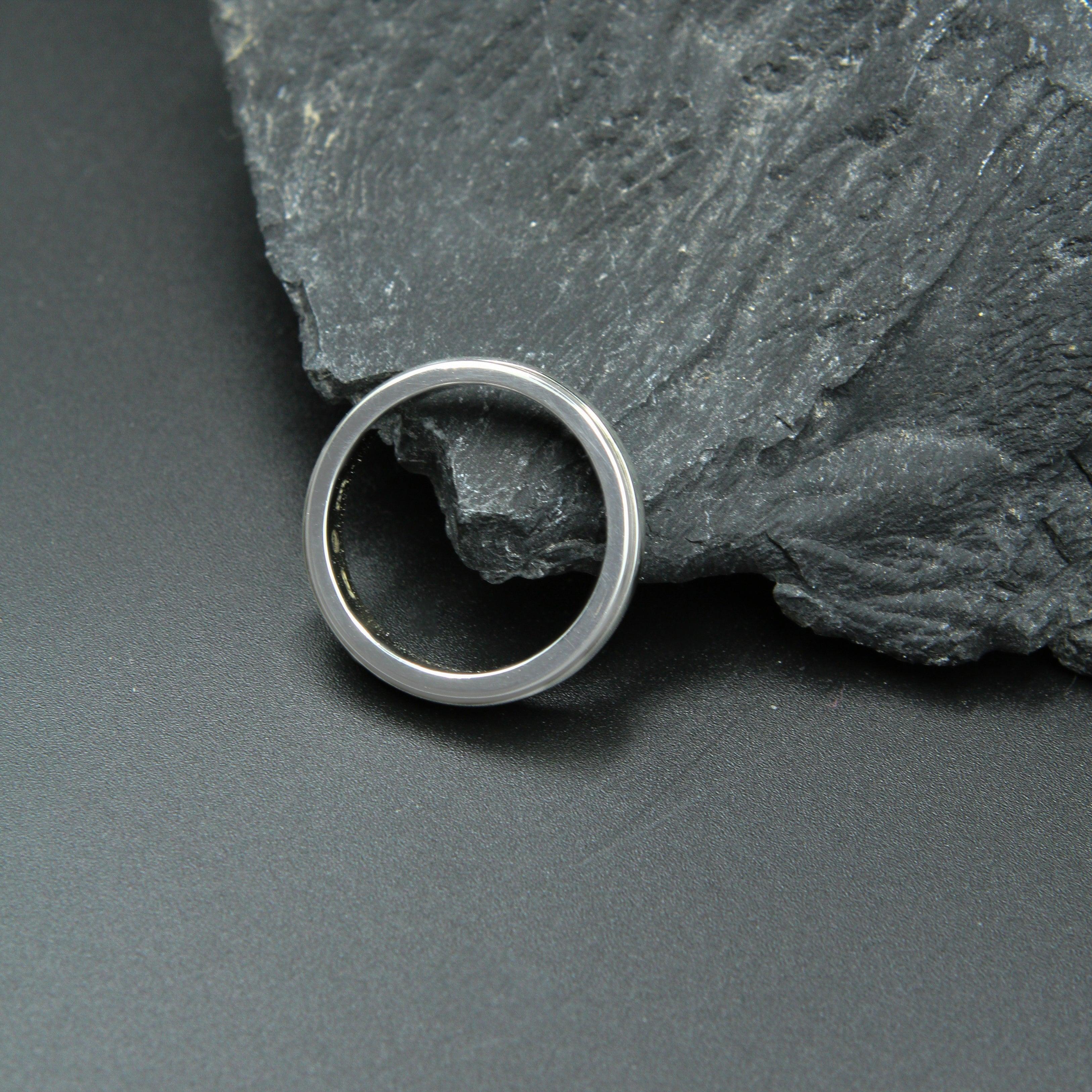 Silver Wedding Spinner Band Ring TR1660 - Jewelry