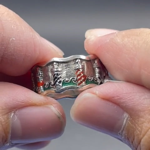 Lighthouse Silver Ring TR3741