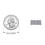 Celtic Knotwork Sterling Silver Ring TR671