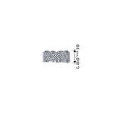Celtic Knotwork Sterling Silver Ring TR671