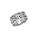 Celtic Knotwork Sterling Silver Ring TR684
