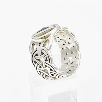 Recovery Viking Sterling Silver Ring with Gemstone TRI2275