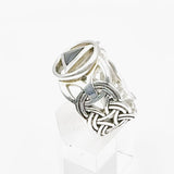 Recovery Viking Sterling Silver Ring with Gemstone TRI2275