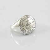 Sigil of the Archangel Michael Sterling Silver Ring TRI1202