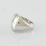 Sigil of the Archangel Michael Sterling Silver Ring TRI1202