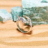 Independently strong hammerhead shark ~ Sterling Silver Jewelry Ring TRI1614 - Jewelry