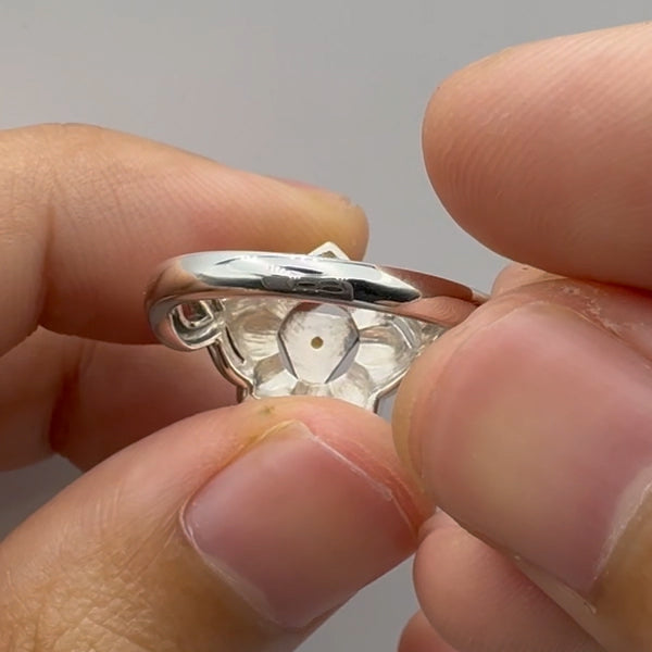 Manipura Solar Plexus Chakra with Celtic Designs Sterling Silver Ring TRI2338