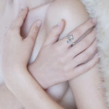 Sea Turtle Sterling Silver with Gemstone TRI2344 - DiveSilver Jewelry