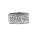 The Steve Miller Cernunnos God Silver Spinner Ring TRI2387 - Jewelry