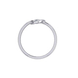 Celtic Heart Silver Ring TRI2390 - Jewelry