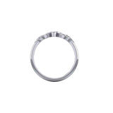 Peter Stone Jewelry Sterling Silver Celtic Wolf Ring - Majestic Symbolism and Craftsmanship for a Bold Statement TRI2419 - Jewelry