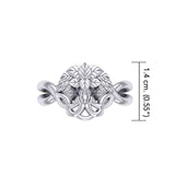 The Tree of Life Silver Puzzle Ring by Peter Stone Jewelry TRI2462 - Jewelry