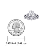 Eternal Love Goddess Sterling Silver Ring: Exquisite Jewelry by Peter Stone TRI2473 - Jewelry