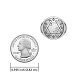 Successful Business Solomon Seal Silver Signet Men Ring with Triquetra TRI2499 - Jewelry