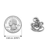 Octopus Sterling Silver Wrap Ring TRI2524