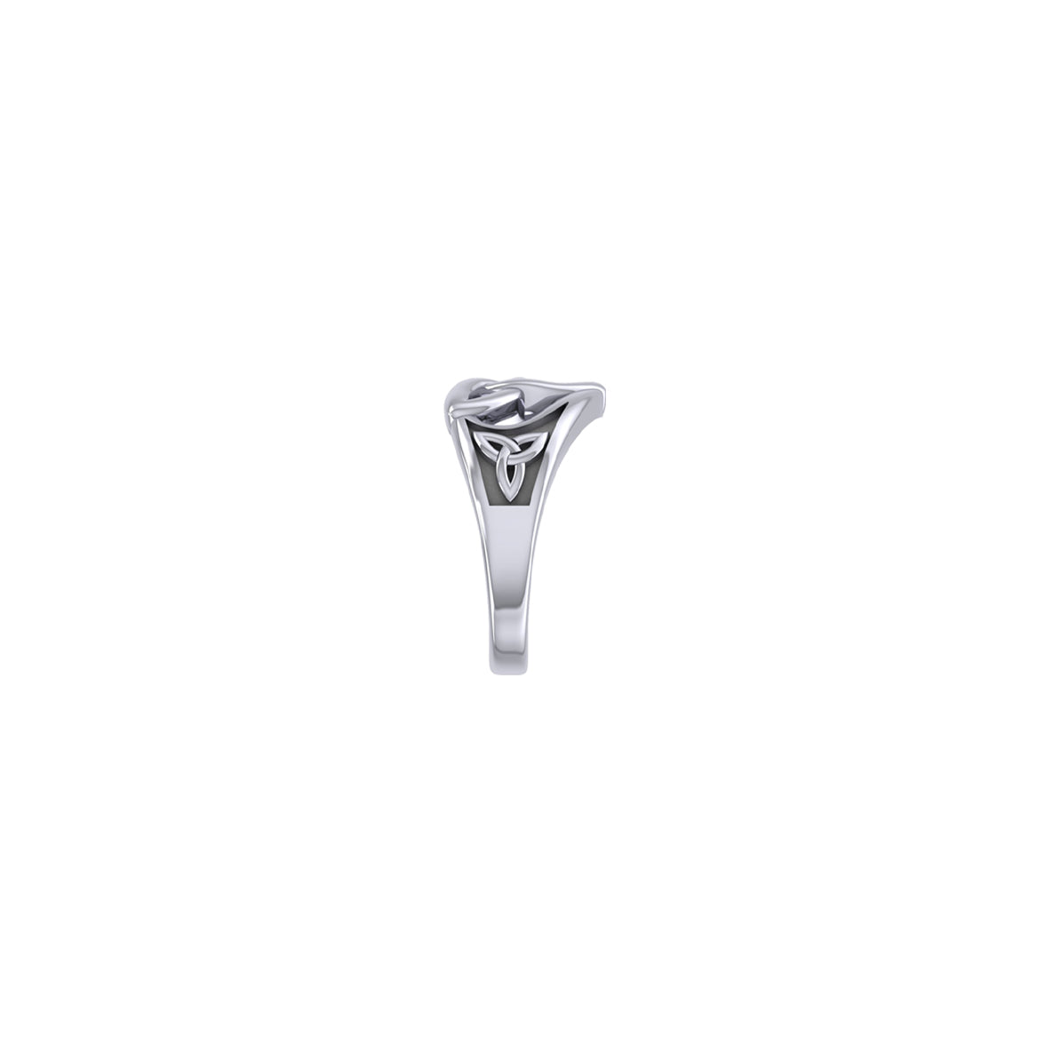 Celtic Trinity Knot Sterling Silver Ring TRI2584