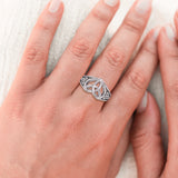 Celtic Trinity Knot Sterling Silver Ring TRI2584