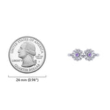 Daisy Sterling Silver Ring with Gemstones TRI2589