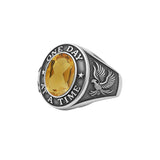One Day at a Time with Phoenix Sterling Silver Ring with Gemstone TRI2593