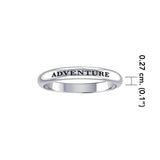 ADVENTURE Sterling Silver Ring TRI617 - Jewelry