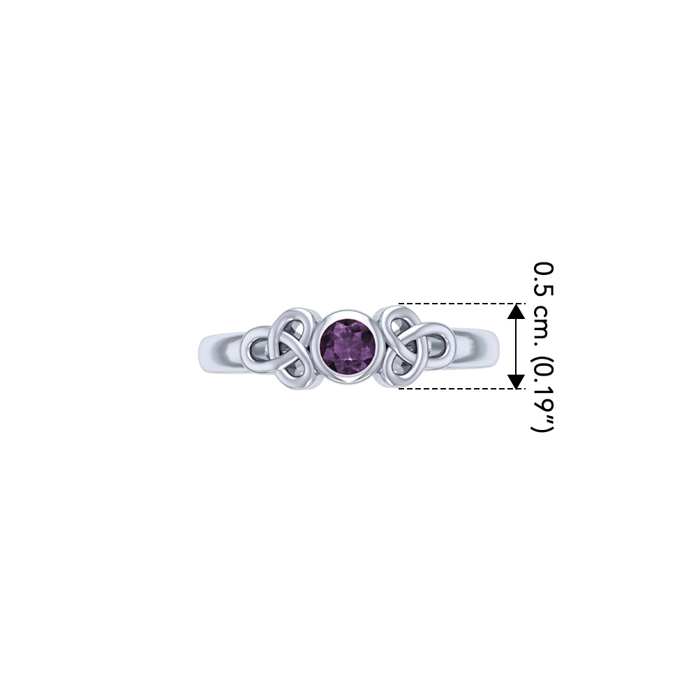 Celtic Trinity Knot with Gems TRI966