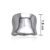 Bold  Sterling Silver Ring TRI989
