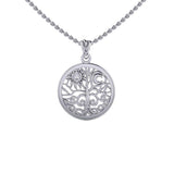 Tree of Life Silver Pendant with Chain Set TSE723 - Jewelry