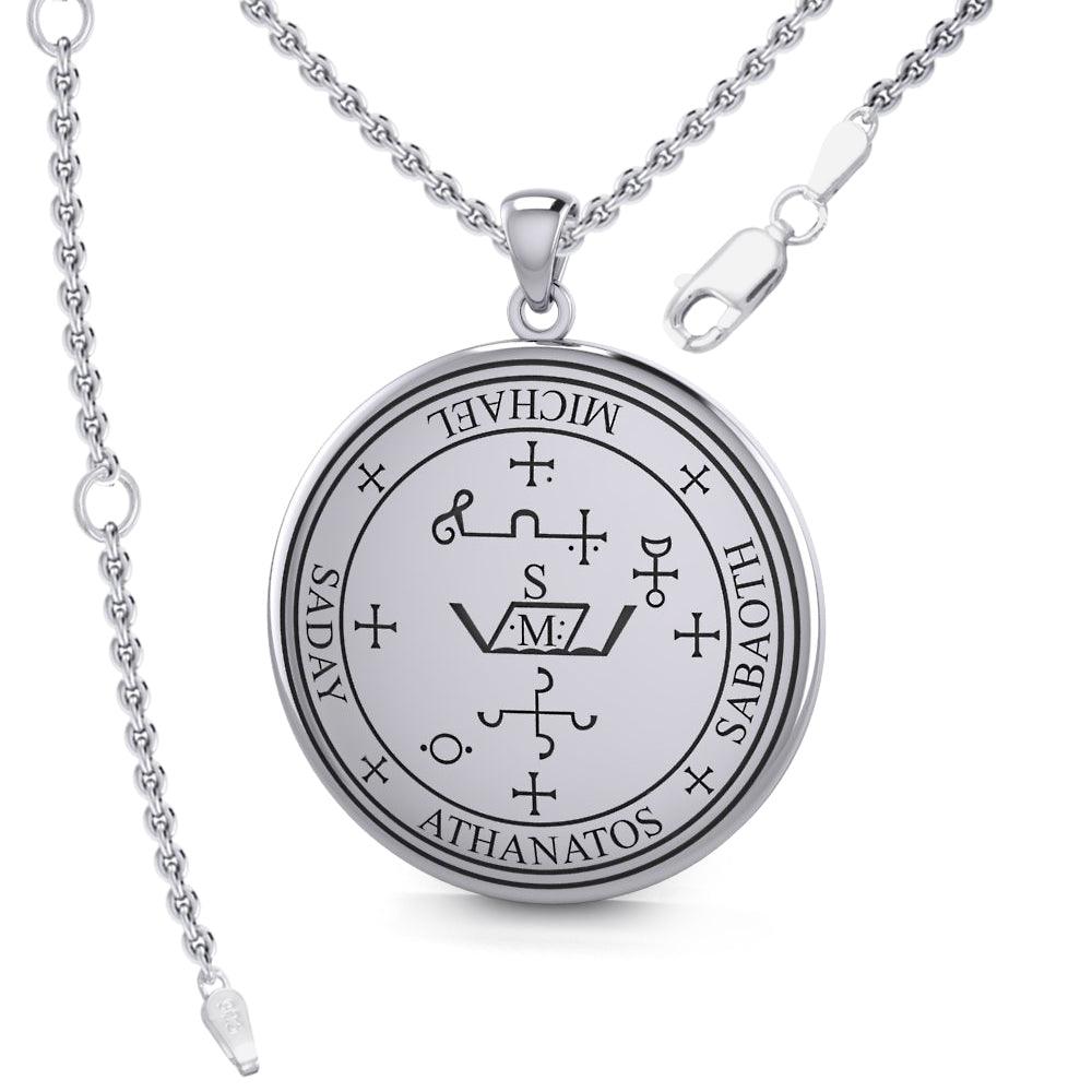 Archangel Michael Sterling Silver Pendant TPD2818 - Jewelry