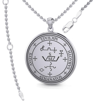 Archangel Michael Sterling Silver Pendant TPD2818 - Jewelry